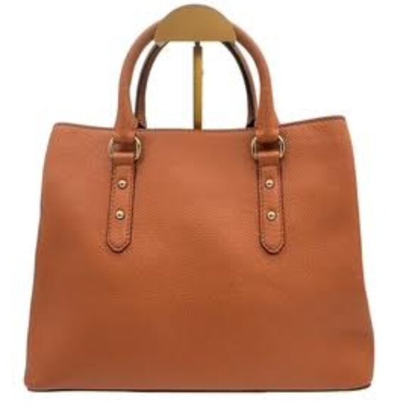 Kate Spade New York Cameron Street Satchel Tote – Cognac Pebbled Leather - Picture 3 of 12